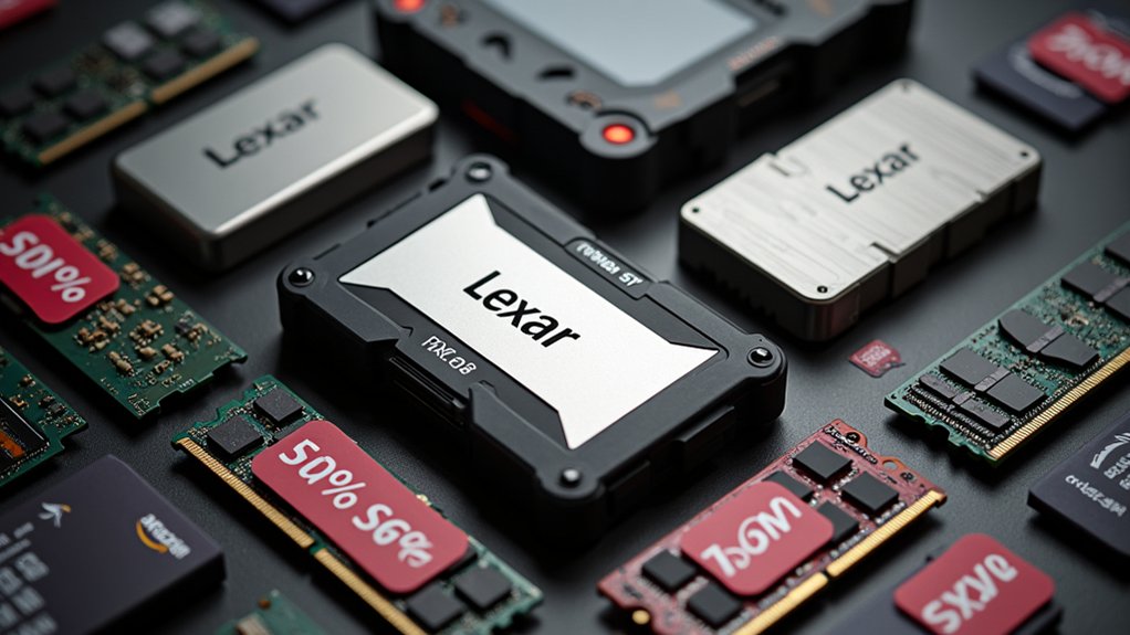 Lexar’s Amazon Sale Cuts Prices on SSDs, RAM & Cards