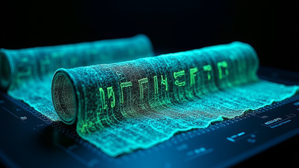 AI Analyzes Ancient Greek Scroll Without Unrolling It
